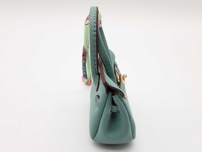 Blue Teal Mini Bag Charm Do0725ide