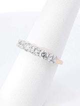 1.37 Cttw Lab-grown Diamond & 14k Gold Wedding Ring 2.1g Size 6.75 Fw0326rxzdu