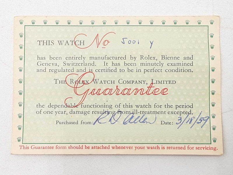 1959 Rolex Chameleon 18k Gold 15mm Watch With 10 Straps 7.4 Grams Fw0925pzxzdu