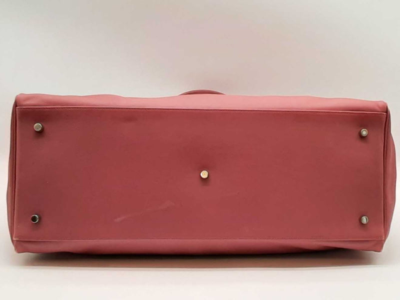 Hermes Kelly 50 Rose Pink Swift Leather Palladium Duffle Bag Do0623lxcrxde