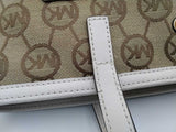Michael Kors Cream Logo Tote Beige / Tan Handbag Aa0326ozsa