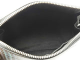 Coach Cosmetic Pouch In Multicolor Plaid Signature Coated Canvas Fw0725pzdu