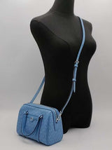 Michael Kors Small Travel Duffle Crossbody Bag South Pacific Blue Aa1026orsa