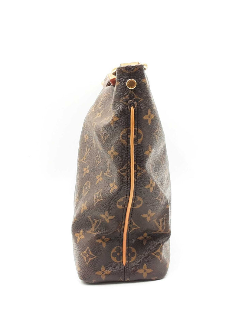 Louis Vuitton Sully Monogram Coated Canvas Hobo Bag Fw0225wrzdu