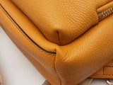 Michael Kors Erin Marigold Yellow Leather Convertible Backpack Eb0826pxdu