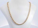 14k Yellow Gold 12.6 Grams Rope Chain 20 Inches Aa0825ixzsa