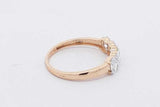 0.9cttw Lab Grown Oval Diamond Ring In 14k Yellow Gold 1.5g Size 7 Eb0826prxsa
