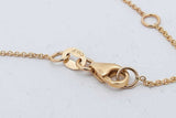 1.10ctw Lab Grown Diamond Pendant Necklace 14k Yellow Gold 1.9g 16 In Eb326rxzsa