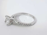 .96ctw Diamond 14k White Gold 14k 3.2 Grams Ring Size 5 Sd0525lrrzsa