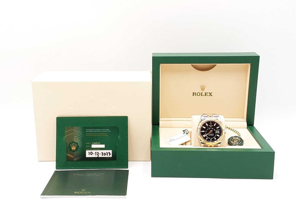 Rolex Sky Dweller Rolesor Jubilee Automatic 42mm Watch Fw0425lwzxzdu