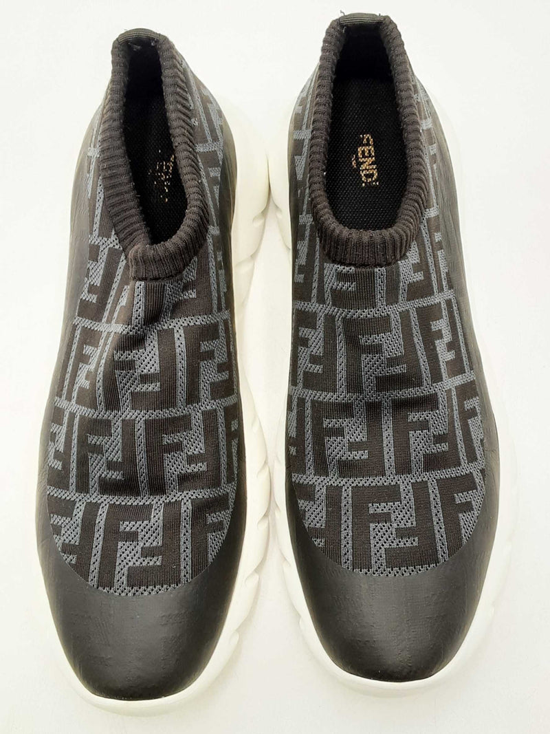 Fendi Ff Tech Fabric Sneakers Size 13 Eb0125lrxsa