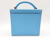 Hermes Cinhetic Bleu Du Nord Blue Chevre Mysore Gold Shoulder Bag Do0226wrxzde