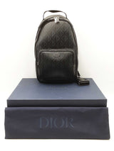 Christian Dior Mini Rider Sling Backpack In Diamond Coated Canvas Fw1124lozxdu
