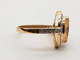 Marquise Cut Citrine 14k Yellow Gold 3.7g Ring Size 7 Do0326owxde