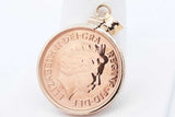 2014 Elizabeth 2 Gold Coin Pendant In 14k Yellow Gold Setting 9.3g  Eb1024wpxsa