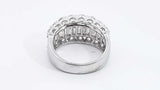 4.64ctw Diamonds 14k Wg 6.6 Grams Women's Ring Size 6.5 Sd0326opzxdu