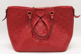 Louis Vuitton Monogram Empriente Leather Mazarine Top Handle Bag Eb1026corde