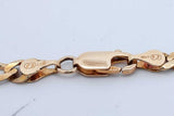 18k Yellow Gold Figaro Chain Necklace 23 Grams 24 Inch Eb0326owxzde