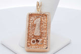 14k Yellow Gold Bar Pendant 21.9 Grams Eb0526lxszsa