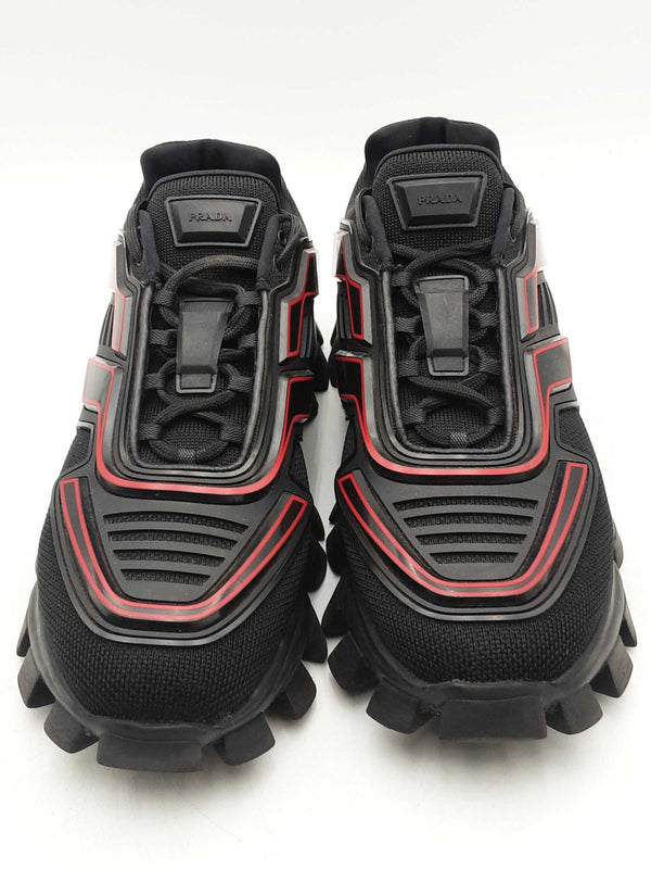 Prada Cloudburst Thunder Knit Fabric Sneakers Size 8.5 Eb0825crsa