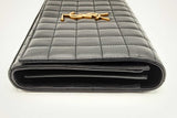 Yves Saint Laurent Quilted Cassandra Chain Wallet Eb0924cxzsa