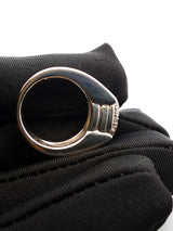 David Yurman 0.58 Cttw Diamond & Sterling Silver Cable Ring 9.9 Grams Size 6 Fw0726lrzdu