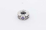 Pandora Sterling Silver Twice As Nice Flower Spacer Charm 2.1 Grams Eb1124lrsa