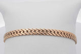 14k Yellow Gold Herringbone Chain Bracelet 12.7 Grams 7.5 Inch Eb1125cxzsa