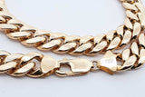 10k Yellow Gold Cuban Link Chain 52.5 Grams 24 Inch Eb1024lxxzsa