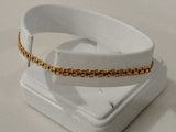 Woven Bracelet Yellow Gold 18k 4.3 Grams 7 Inch Vc0826orzmia