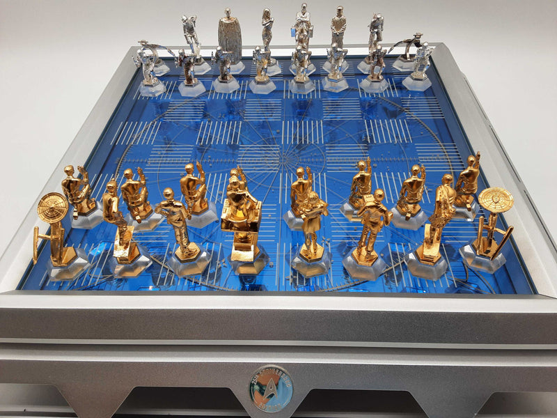 Original Star Trek 25th Anniversary Edition Chess Set Do0724orxde