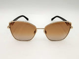 Salvatore Ferragamo Gancini Gold-tone Sunglasses Fw1224crsa