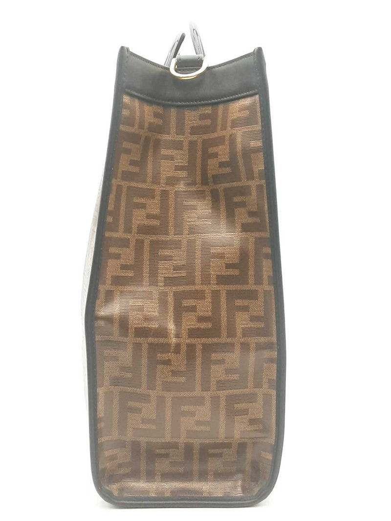 Fendi Zucca Runaway Shopper Tote Bag Eb0425srxsa