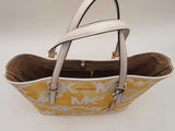 Michael Kors Jet Set Travel Shibori Print Logo Tote Bag Sd1125crsa