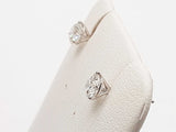 1.12 Cttw Lab Grown Diamonds 14k White Gold 0.8g Stud Earrings Do0726orxde