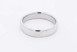 14k White Gold Wedding Band 9.7 Grams Size 14 Eb1125prxsa