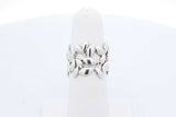 Tiffany & Co. Paloma Picasso Olive Leaf Sterling Silver Ring 5.5g Sz 5 Eb125lrxdu