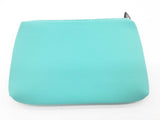 Chanel Vip Tiffany Teal Blue Neoprene Cosmetic Bag Do0225oxde