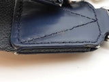 Louis Vuitton Blue Leather Aerogram Takeoff Messenger Bag Eb0326lxxzde