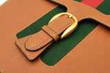 Gucci Leather Web Stripe Crossbody Bag Eb1026pxzde