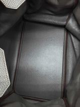 Hermes Birkin Hac 40 Gris Etain Gray Togo Gold Hardware Duffle Bag Do0925llxzxde