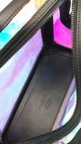 Louis Vuitton Soft Trunk In Iridescent Prism Monogram-embossed Pvc Fw0724lerxdu