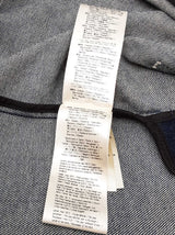 Fendi X Fila Denim Zip Up Trench Coat Size Italian 54 Do0925wxzde
