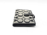 Coach Slim Wallet In Signature C Canvas Fabric & Leather Fw0725pxdu