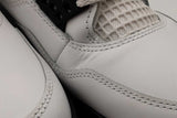 Nike Air Jordan 4 Retro Og White Cement Sneakers Size 9.5 Fv5029-100 Eb0726rxsa