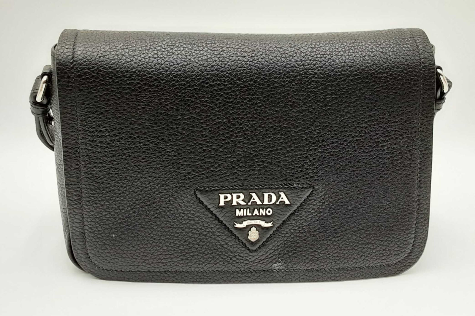 Prada Black Leather Crossbody Bag Eb0624lexzdu – Max Pawn