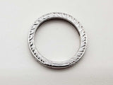 0.31 Cttw Natural Diamonds 14k Wg 3.4g Eternity Ring Size 7.25 Do0426orxde