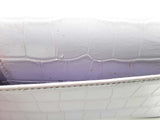Balenciaga Shiny Calfskin Embossed Hourglass Chain Bag Lilac Sd0525pzxsa