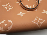 Louis Vuitton Onthego Beige Monogram Empreinte Leather Tote Bag Do0425exzxde