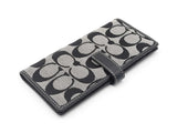 Coach Slim Wallet In Signature C Canvas Fabric & Leather Fw0725pxdu
